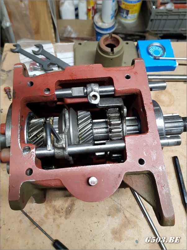 Repeat for the 2nd/3rd gear